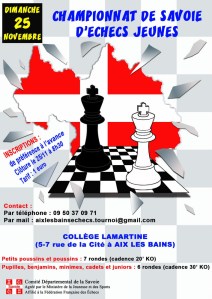 Savoie échecs jeunes 2012